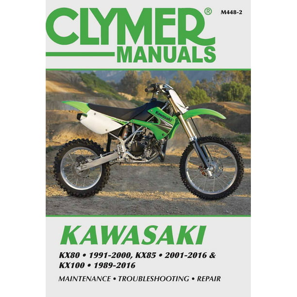 KX85 2001-2016 KX100 1989-2016 Clymer Workshop Manual Kawasaki KX80 1991-2000